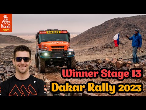 Stage 13 Results Dakar Rally 2023 - Truck. Martin Macik Wins Stage