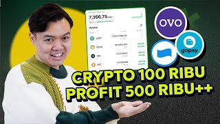 CARA TRADING CRYPTO TERLENGKAP MODAL 100 RIBU (PEMULA LANGSUNG PRAKTEK)