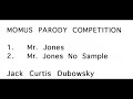 Momus – Karaoke Parody Contest “Mr Jones” RARE unreleased version