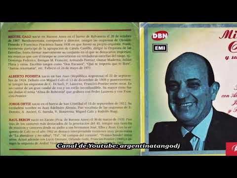 MIGUEL CALÓ & SU ORQUESTA TÍPICA: SUS ÉXITOS CON ALBERTO PODESTÁ, JORGE ORTIZ & RAÚL BERÓN