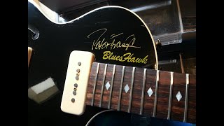 Video thumbnail for Gibson Blueshawk 1997 by Harpeth Guitar Restoration