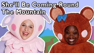 She'll Be Coming Round the Mountain and More | Outdoor Songs | Baby Songs from Mother Goose Club!