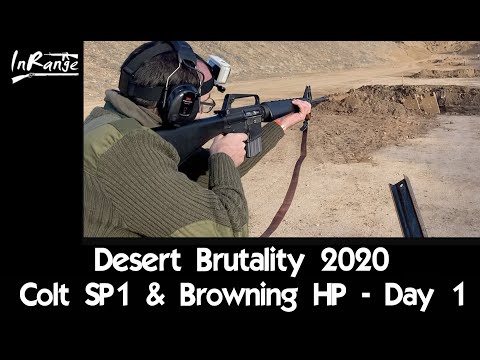 Colt SP1 & Browning HP - DB2020 - Day 1 - RETRO