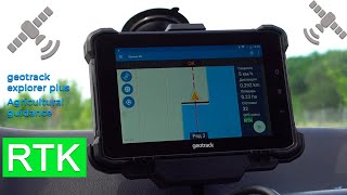 Sistema de navegación para tractores geotrack explorer PLUS RTK