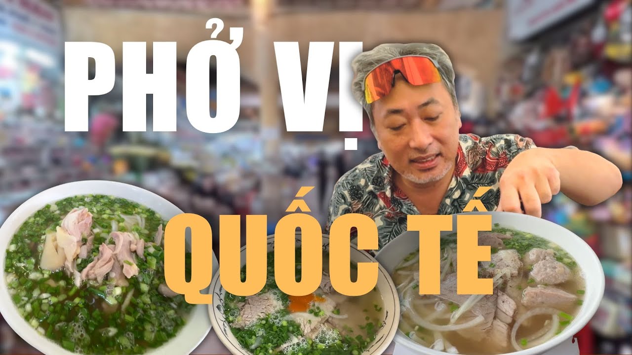 International Pho in Saigon with Nguyễn Quang Dũng