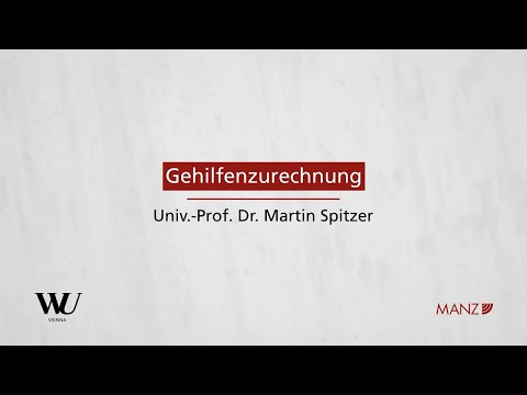 Perner/Spitzer/Kodek - Abschnitt 5.2 - Gehilfenzurechnung