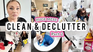 MOTIVATING declutter| EXTREME clean with me | declutter part 2 #cleaningmotivationuk