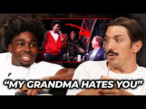 What Happened When Kam Patterson Met Tucker Carlson DURING Kill Tony?