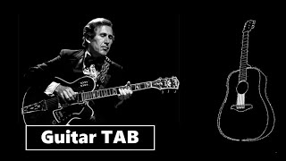 Guitar TAB (Chet Atkins) A Little Bit of Blues | (1924-2001) Tutorial / Sheet / Lesson #iMn