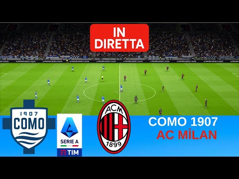 🔴 LIVE: Como vs Milan Match | Serie A 2025–2026 | Full Match Simulation