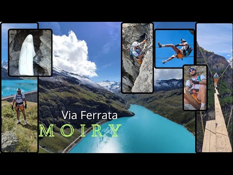 🇨🇭 VIA FERRATAS MOIRY📍#szwajcaria #viaferrata #alpsmountains#climbing #via#alps#via #grimentz #alps