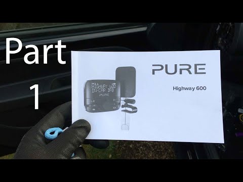 Pure Highway 600 DAB system installation in Citigo/Up!/Mii. Part 1