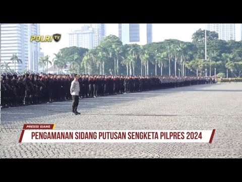 KAROPENMAS PENGAMANAN PENGUMUMAN PUTUSAN SENGKETA PILPRES