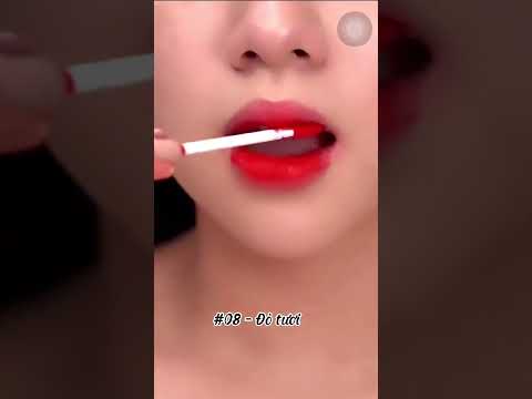 Son Hapy - Teste 9 màu son sieu lì kháng nước #shorts