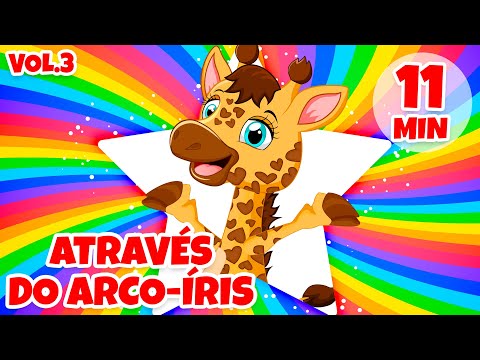 Giramille Através do Arco-Íris Vol. 3 - Giramille 11 min | Desenho Animado Musical