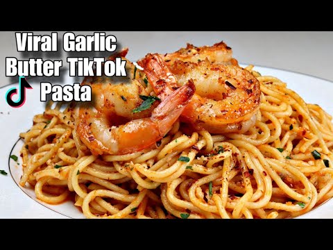 Viral Tiktok Garlic Butter Pasta Recipe! Seriously 10/10