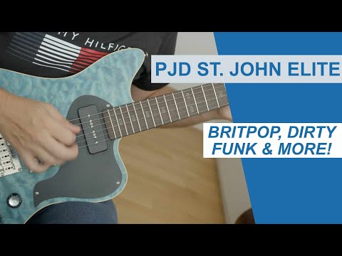 TEST - PJD Guitars St. John Elite: Britpop, Dirty Funk & Mehr
