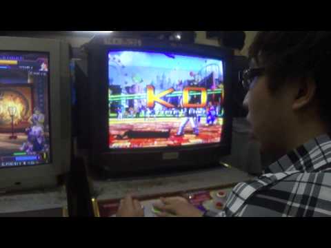 Taiwan Sanchong  KOF02UM大会8強決定賽 1P.小黑shiau hei VS 2P.孟波(meng po)