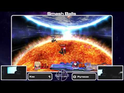 Kaz (Cloud) vs Pyreeze (Samus) - Smash Ball Celebracket - Orbitar 17