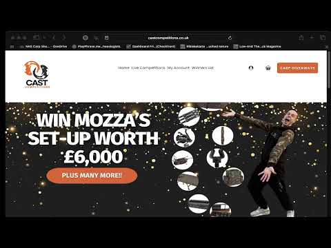 Carp Cast Live Broadcast & Draw