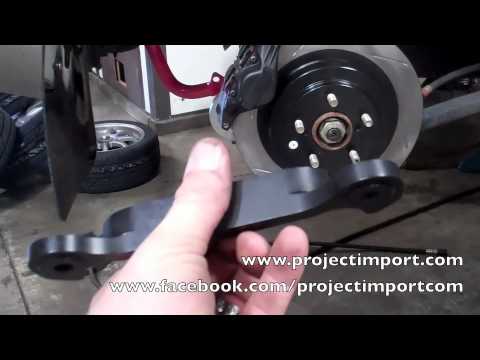 Project Import: Subaru WRX Kartboy Big Brake Brackets 06-07 Caliper KB-022