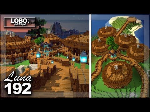 MINECRAFT Survival #192 | BUILDING A MAGE VILLAGE ! | Enchantry Island | LUNA SSP Phase 2