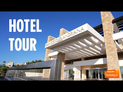 PRINCESS ANDRIANA RESORT AND SPA | All Inclusive Hotel in Rhodes | Hotel Walking Tour