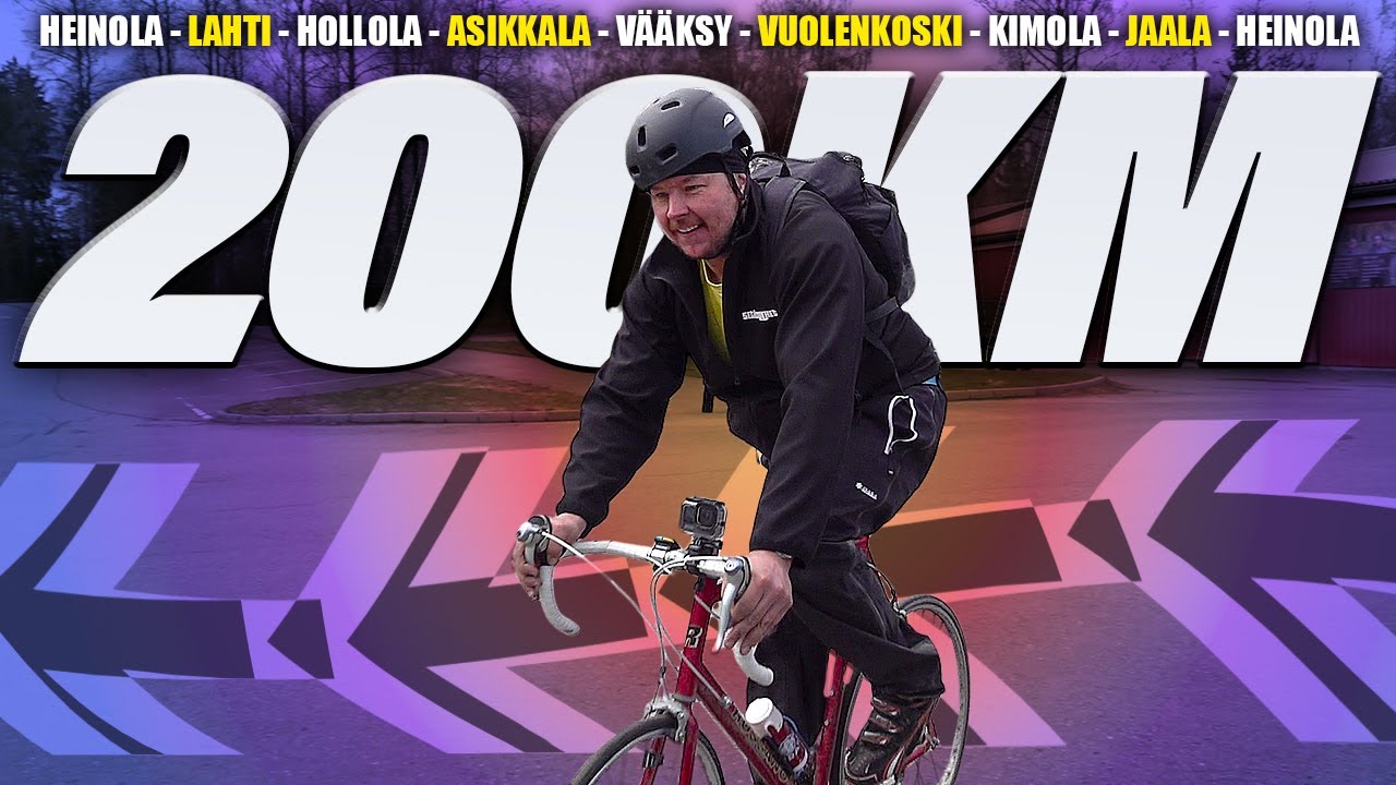 200km pyöräretki | Sanoista teoiksi
