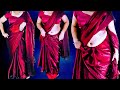 Rashmika Silk Saree Draping Fendy Silk Saree Saree Draping