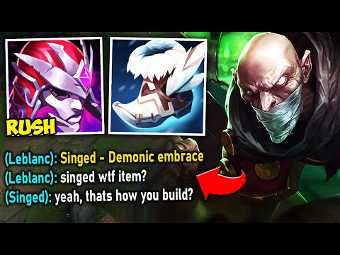 I GOT FLAMED FOR FIRST ITEM DEMONIC, BUT THEN I SHOWED WHY ITS OP - League of Legends