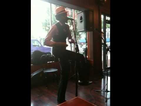 Christylez Bacon at the Everyday Gourmet Open Mic in Takoma Park