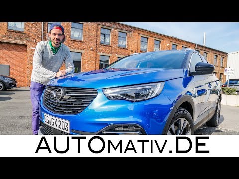 Opel Grandland X (130 PS, 1.2 Liter) im Test und Fahrbericht | erste Sitzprobe - Review