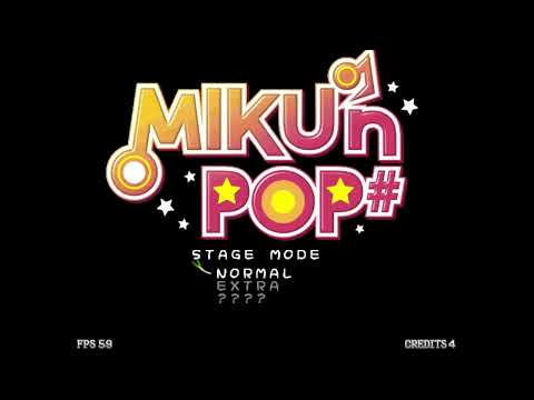 Miku'n Pop - A Vocaloid platform arcade game
