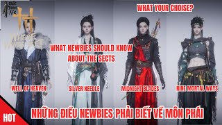 Where Winds Meet | Những điều NEWBIES nên biết về MÔN PHÁI  What Newbies Should Know About The Sects