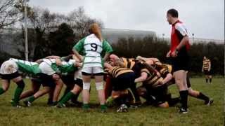 preview picture of video 'Cornwall -v- Devon Girls U15 Tamar Cup competition. Scrum down competition  2.MOV'
