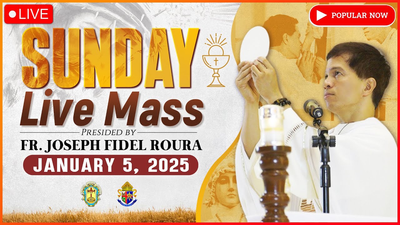 SUNDAY FILIPINO MASS TODAY LIVE || JANUARY 5, 2024 | EPIPHANY OF THE LORD | FR. FIDEL ROURA
