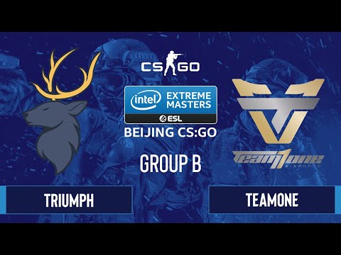 CS:GO - Triumph vs. TeamOne [Train] Map 2 - IEM Beijing 2020 Online - Group B - NA