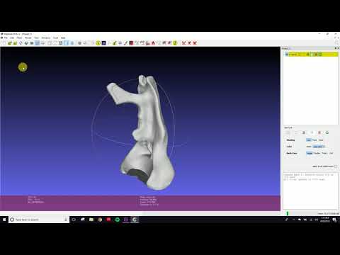 Simplify / Decimate Models in Meshlab Tutorial