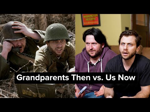 Grandparents Then vs. Us Now