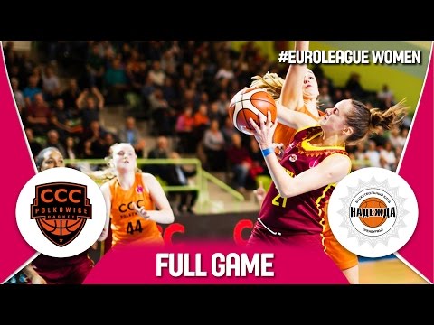CCC Polkowice (POL) v Nadezhda (RUS) - Full Game - EuroLeague Women 2016/17