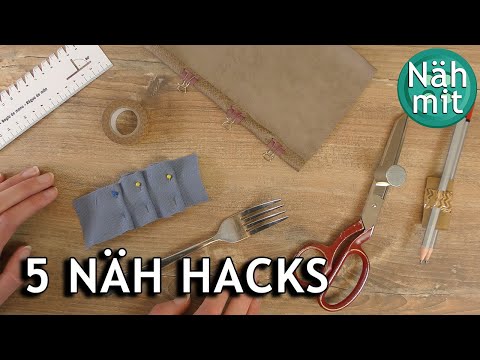 Ich teste 5 Näh-Hacks | Tipps, die das Nähen erleichtern? | Näh mit mir