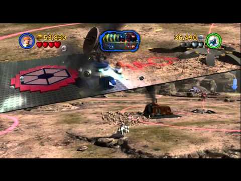 Lego Star Wars III Clone Wars Walkthrough ASAJJ VENTRESS CH-6 Liberty  Of Ryloth Part 1 Commentary