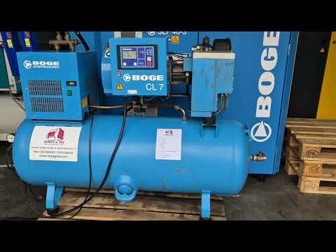 Schraubenkompressor Boge CLD7-270 Mit Behälter - Nr. 569