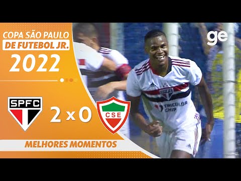 Gols e lances de São Paulo x CSE