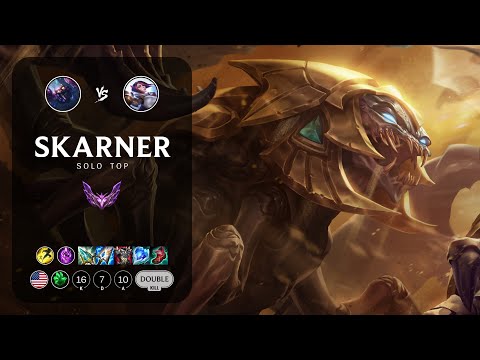Skarner Top vs Fiora - NA Master Patch 12.22