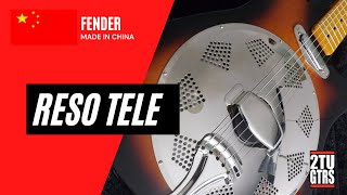 Video thumbnail for Fender Reso Tele 2014 Sunburst by 2tu Guitars