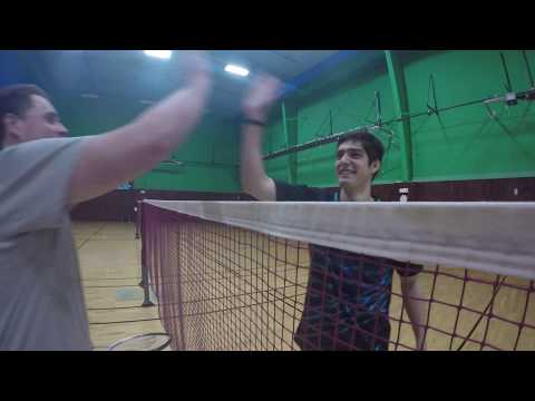 60 Second Badminton with Nick Waller '18
