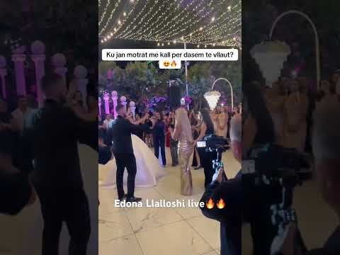 Live e kall dasmen Edona Llalloshi🔥🔥 #showbizshqip #live #news #concert #tiktok #instagram