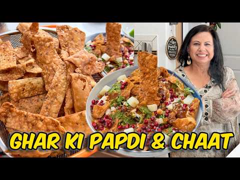 Iftar Mein Ye Chaat 😋Fresh Homemade Papadi! Papadi Chaat Recipe in Urdu Hindi - RKK
