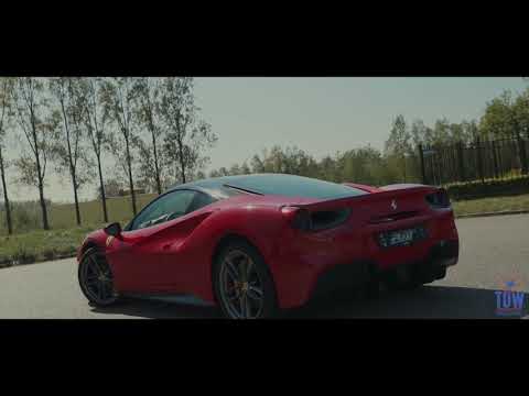 Dutch Dream Cars Supercar verhuur, Ferrari 488 GTB Rosso Corsa Capristo Exhaust, 670 pk.